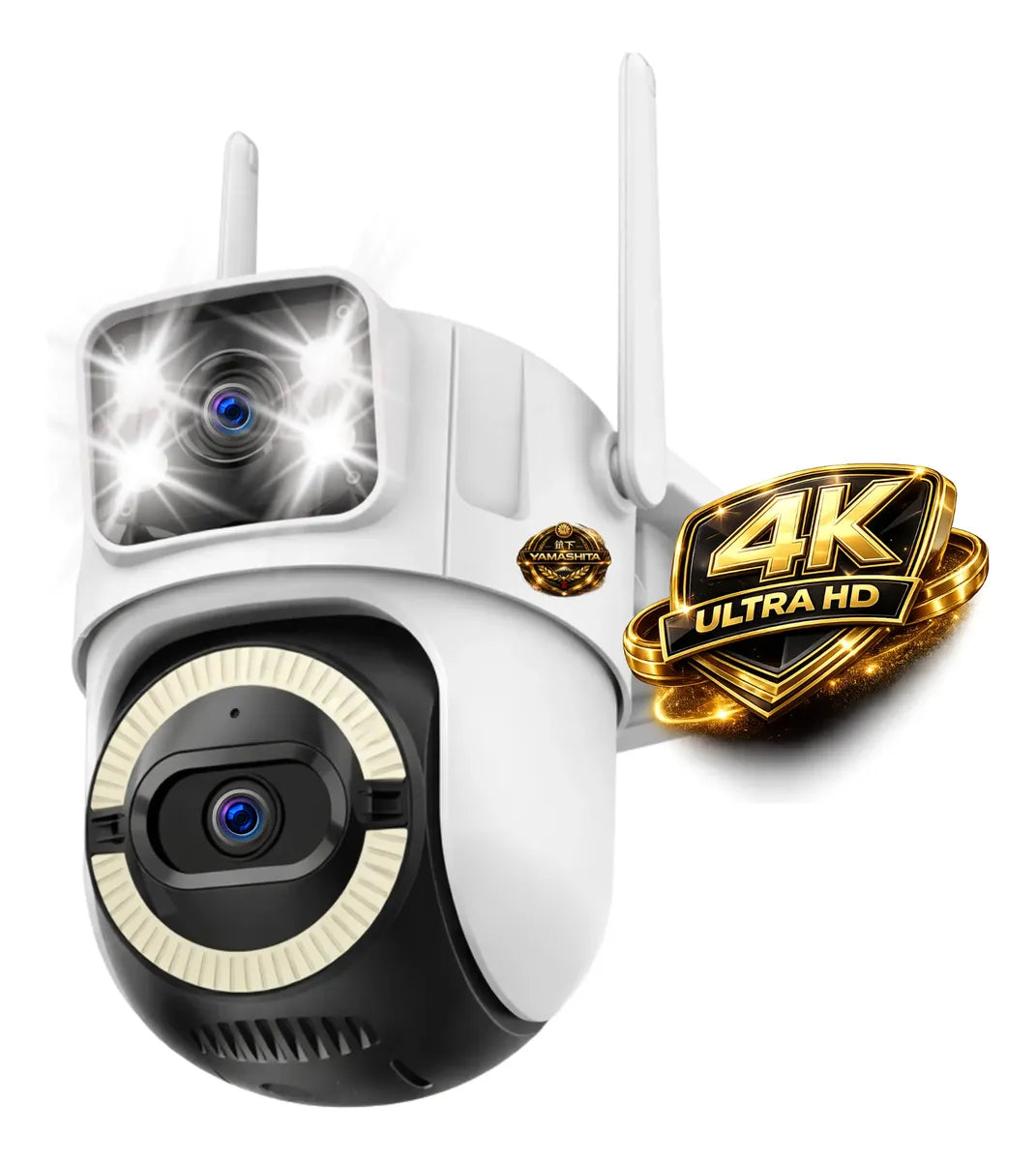 SimpluAcasa™ Camera supraveghere WiFi dual-lens 6MP cu vedere panoramica 360° — Control și Siguranță Zi de Zi Imagine secundară a produsului