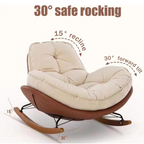 SimpluAcasa™ RESIGILAT - Fotoliu balansoar Cloud Rocker — Confort Practic Pentru Casa Ta