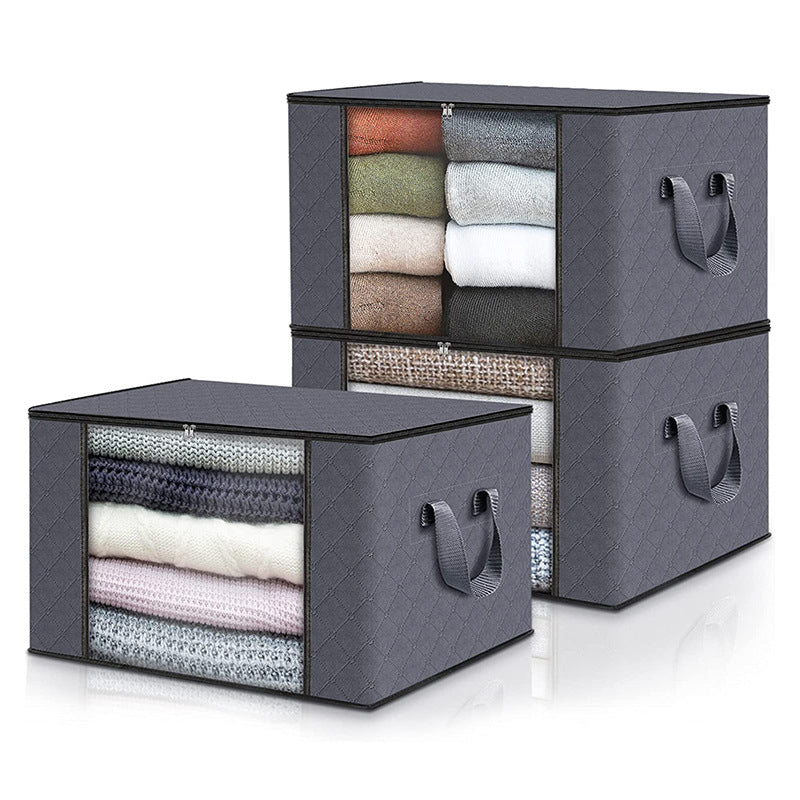 Organizator interconectabil pentru haine, lenjerie, prosoape, 90L, 60x43x35 cm Imagine principală a produsului