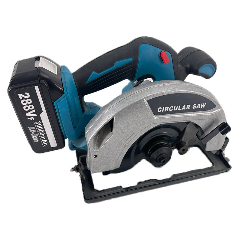 Fierastrau circular de mana, brushless, fara fir, 7 inch, 165 mm, 48V, cu 2 acumulatori, 30000mah Imagine principală a produsului