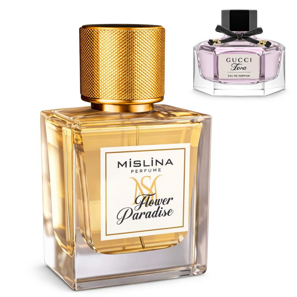 Parfum Mislina Damă Flower Paradise 50ml – Inspirat din Flora Gucci, M001