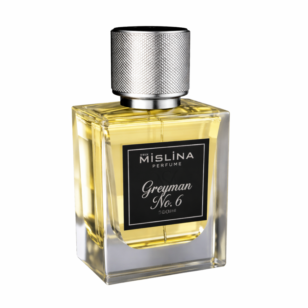 Parfum Mislina Greyman No. 6 50ml – Inspirat din Boss | Parfum Bărbați Aromatic Lemnos, M043