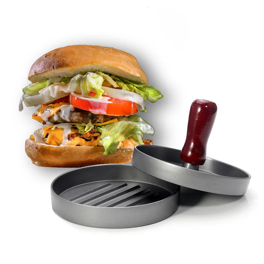 Presa hamburger, diametru 11.5cm, din aluminiu cu strat anti-aderent Imagine principală a produsului