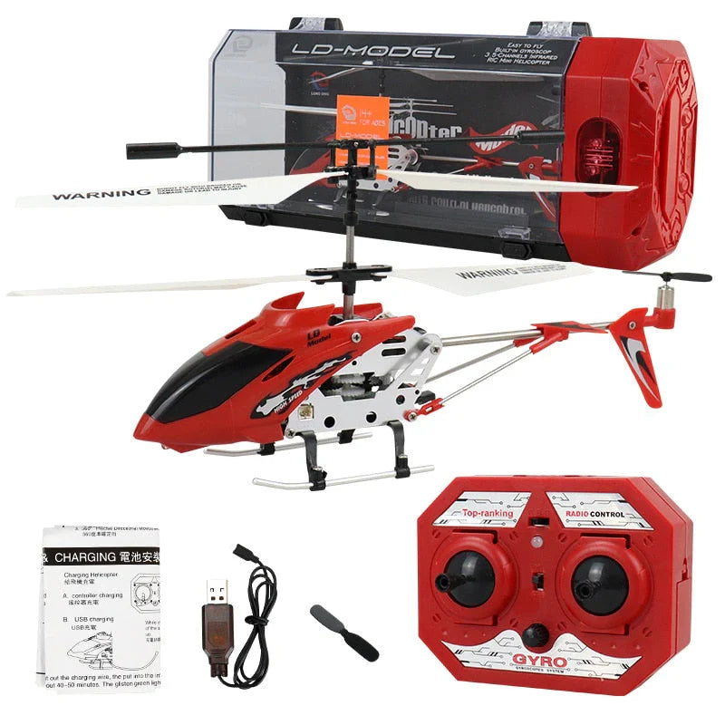 Elicopter cu telecomanda cu giroscop, 3.5 channel, rezistenta socuri Imagine principală a produsului