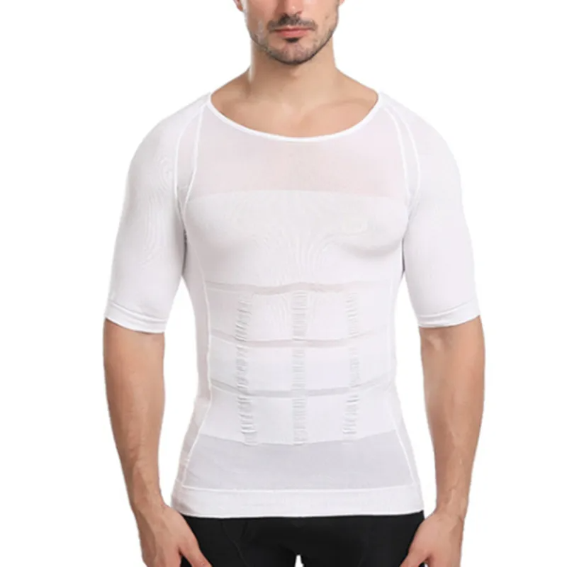 Tricou de slabit pentru barbati Slim'n Lift, grad de compresie 140D Imagine principală a produsului