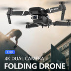 SimpluAcasa™ RESIGILAT - Drona inteligenta E88 Pro cu camere 4K — Utilitate Smart Zi de Zi