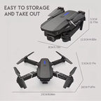 SimpluAcasa™ RESIGILAT - Drona inteligenta E88 Pro cu camere 4K — Utilitate Smart Zi de Zi