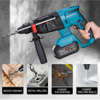SimpluAcasa™ RESIGILAT - Bormasina cu percutie fara fir 1850W — Lucrări Mai Simple și Eficiente