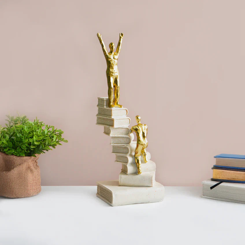 SimpluAcasa™ decorativa “Books ” – simbol al succesului prin cunoastere si — Confort Practic Pentru Casa Ta
