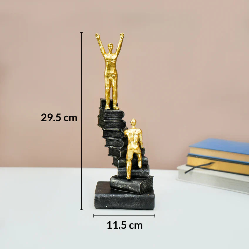 SimpluAcasa™ decorativa “Books ” – simbol al succesului prin cunoastere si — Confort Practic Pentru Casa Ta