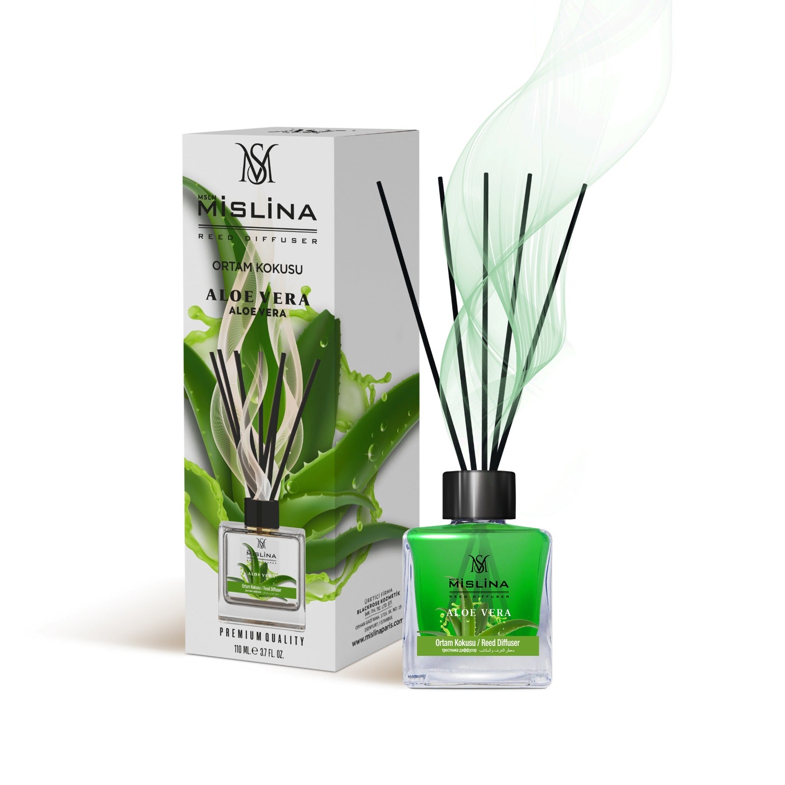 Odorizant de camera, Mislina, Aloe Vera, 110 ml, M320 Imagine principală a produsului