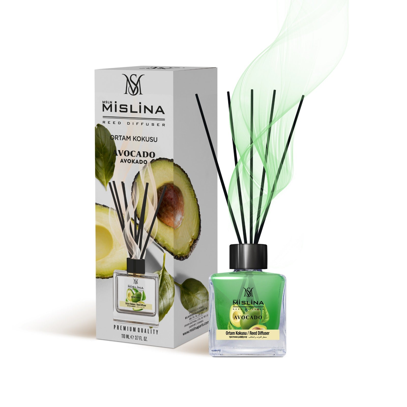 Odorizant de camera, Mislina, Avocado, 110 ml, M322