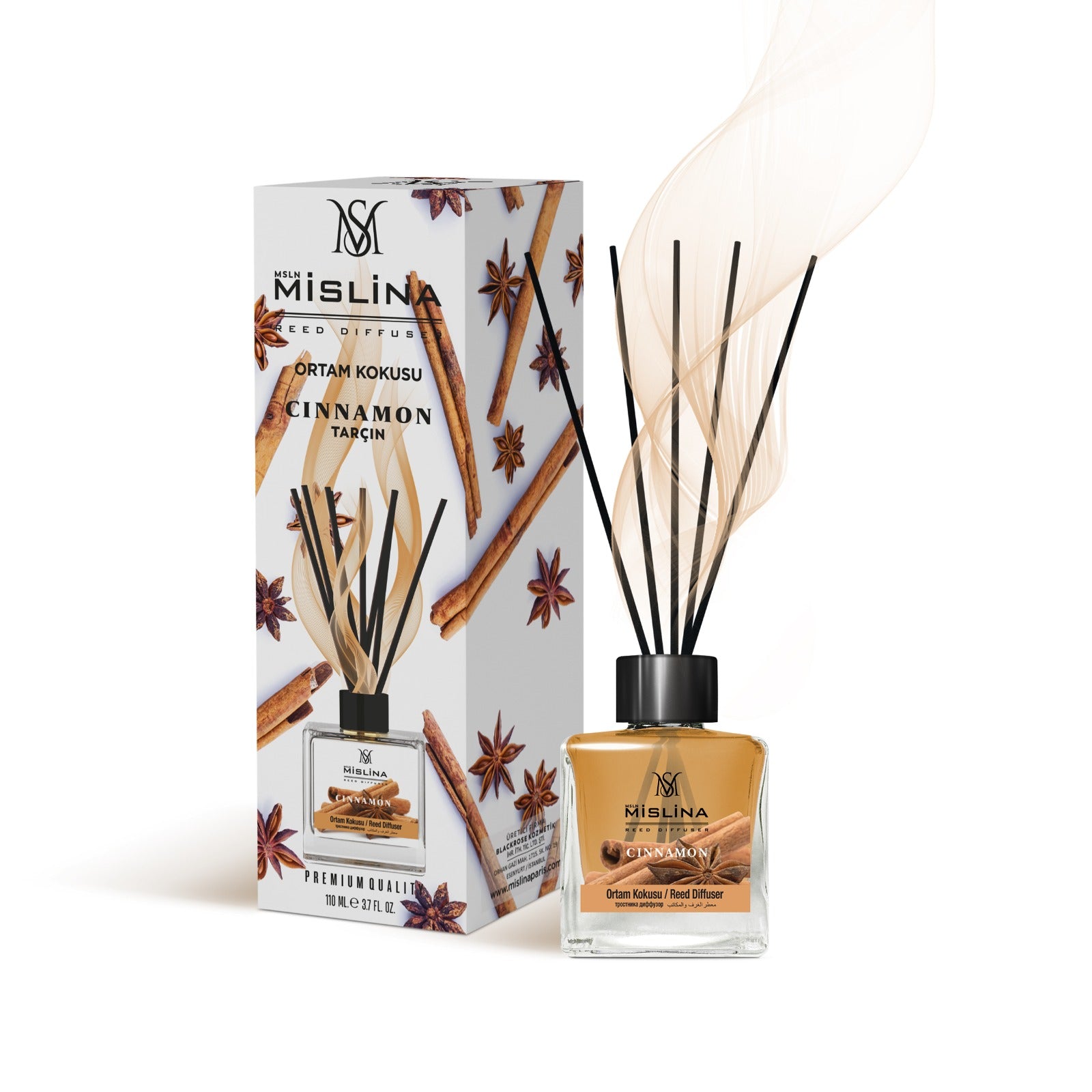 Odorizant de camera, Mislina, Cinnamon, 110 ml, M324