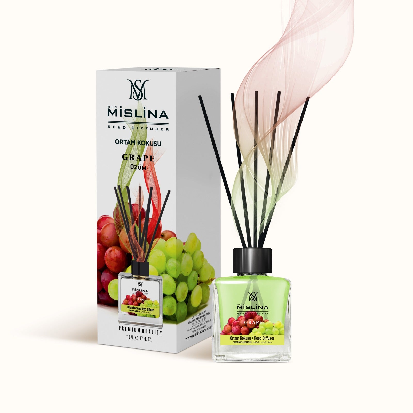 Odorizant de camera, Mislina, Grape, 110 ml, M328 Imagine principală a produsului