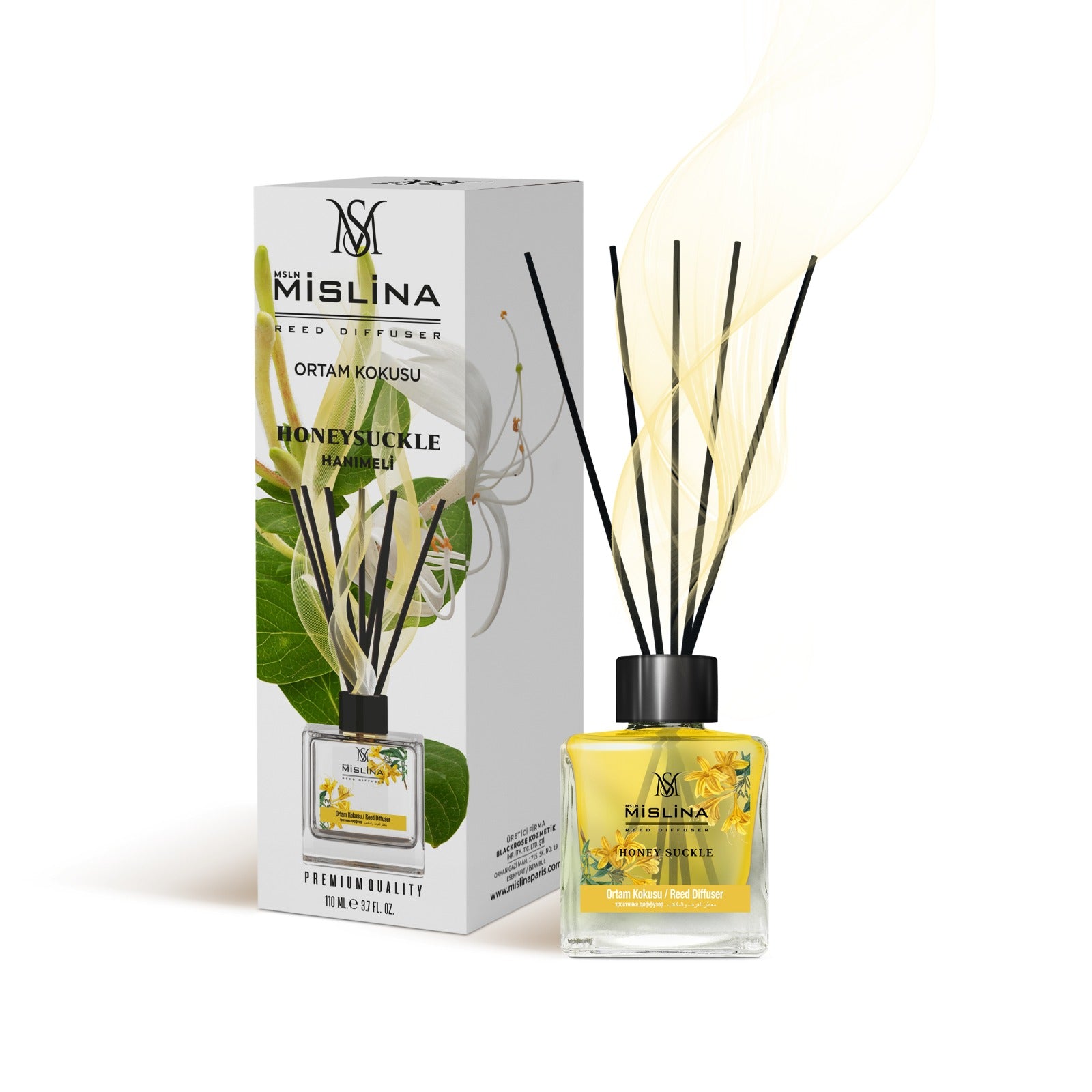 Odorizant de camera, Mislina, Honey Suckle, 110 ml, M329 Imagine principală a produsului