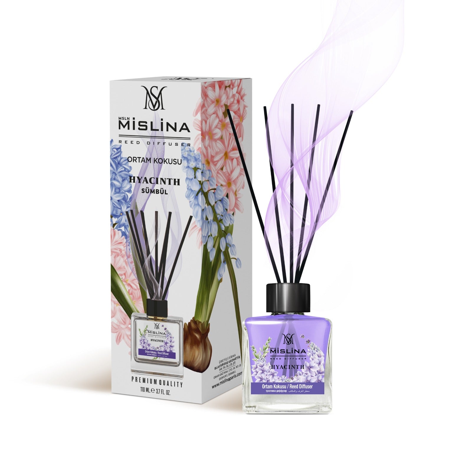 Odorizant de camera, Mislina, Hyacinth, 110 ml, M331