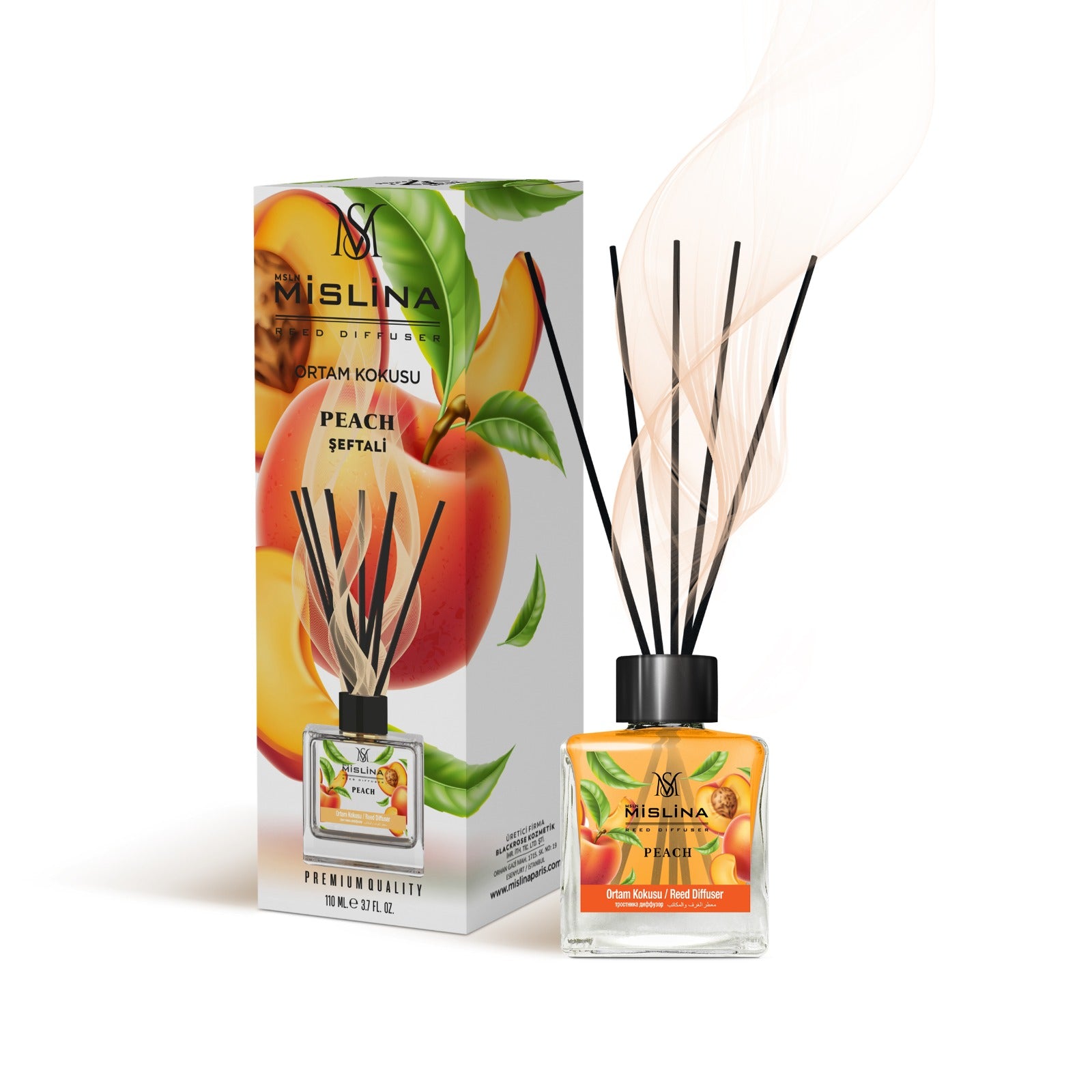 Odorizant de camera, Mislina, Peach, 110 ml, M336