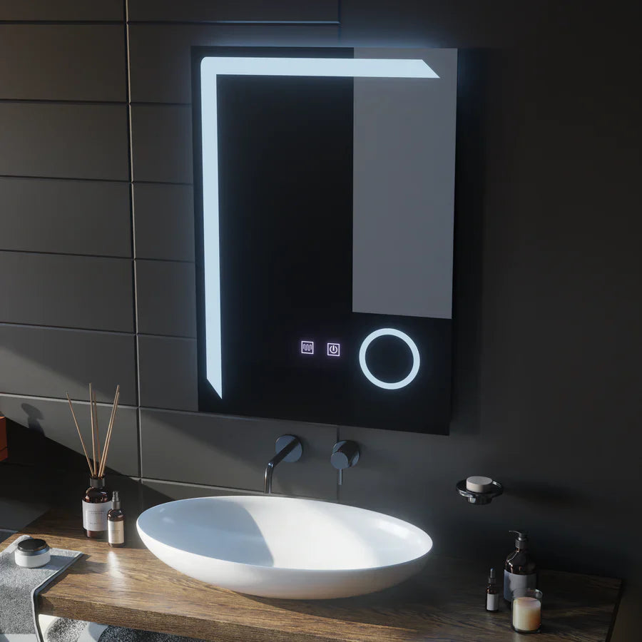 SimpluAcasa™ Oglinda LED Rectangulara — Confort Practic Pentru Casa Ta