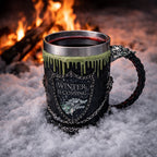 SimpluAcasa™ Halba de bere medievala 600 ml Winter is Coming — Mai Mult Confort Oriunde