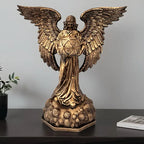 SimpluAcasa™ decorativa inger cu aripi design elegant decor spiritual 20x21 cm — Confort Practic Pentru Casa Ta