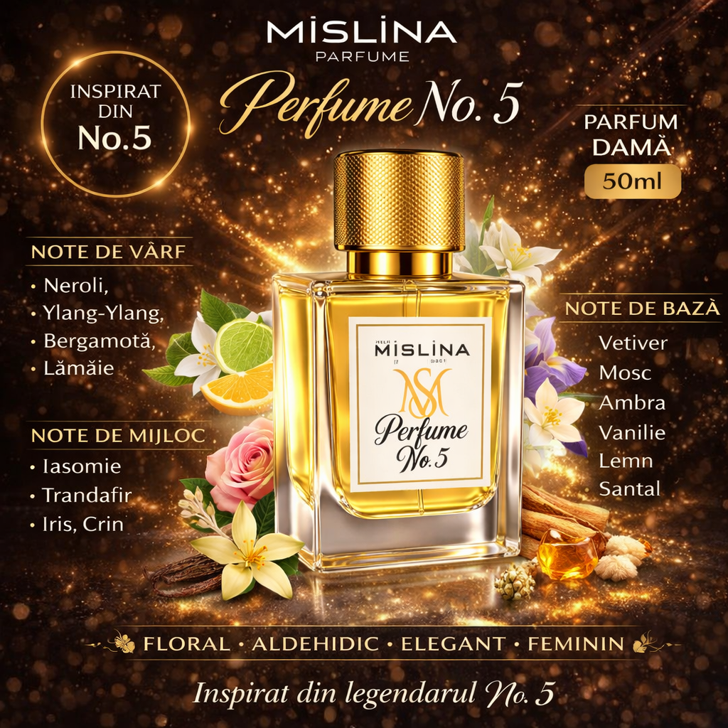 Parfum Mislina Damă Perfume No. 5 50ml – Inspirat din No. 5, M021