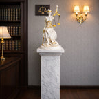 SimpluAcasa™ decorativa Lady Justice 34 cm – simbol al echilibrului si — Confort Practic Pentru Casa Ta