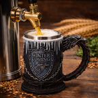 SimpluAcasa™ Halba de bere medievala 600 ml Winter is Coming — Mai Mult Confort Oriunde