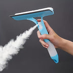 SimpluAcasa™ Racleta geamuri 3-în-1 cu pulverizator — Confort Practic Pentru Casa Ta
