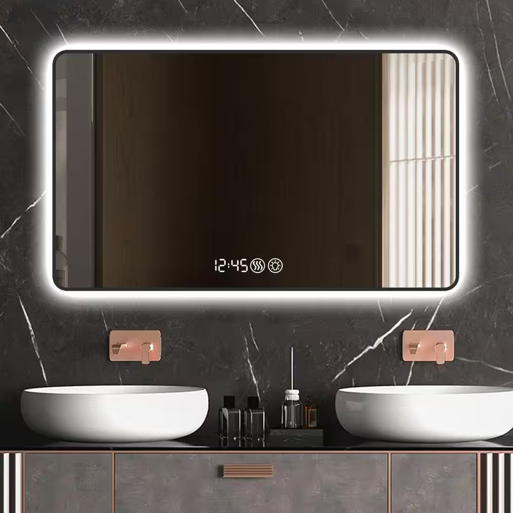 SimpluAcasa™ Oglinda Led Premium 80x60 — Confort Practic Pentru Casa Ta