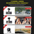 SimpluAcasa™ RESIGILAT - Camera auto tripla FullHD — Control și Siguranță Zi de Zi