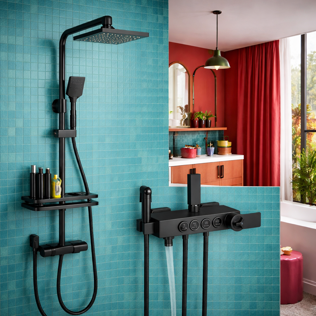 SimpluAcasa™ Coloana dus premium — Confort Practic Pentru Casa Ta Imagine principală a produsului