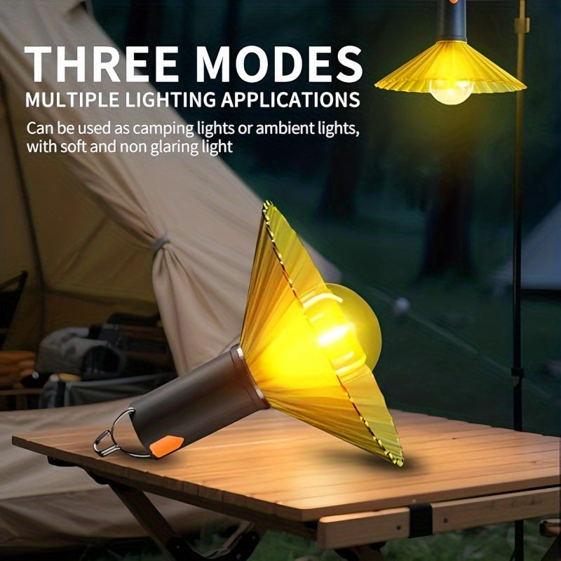 SimpluAcasa™ Lampa camping portabila ghirlanda LED — Ambient Modern Pentru Acasă