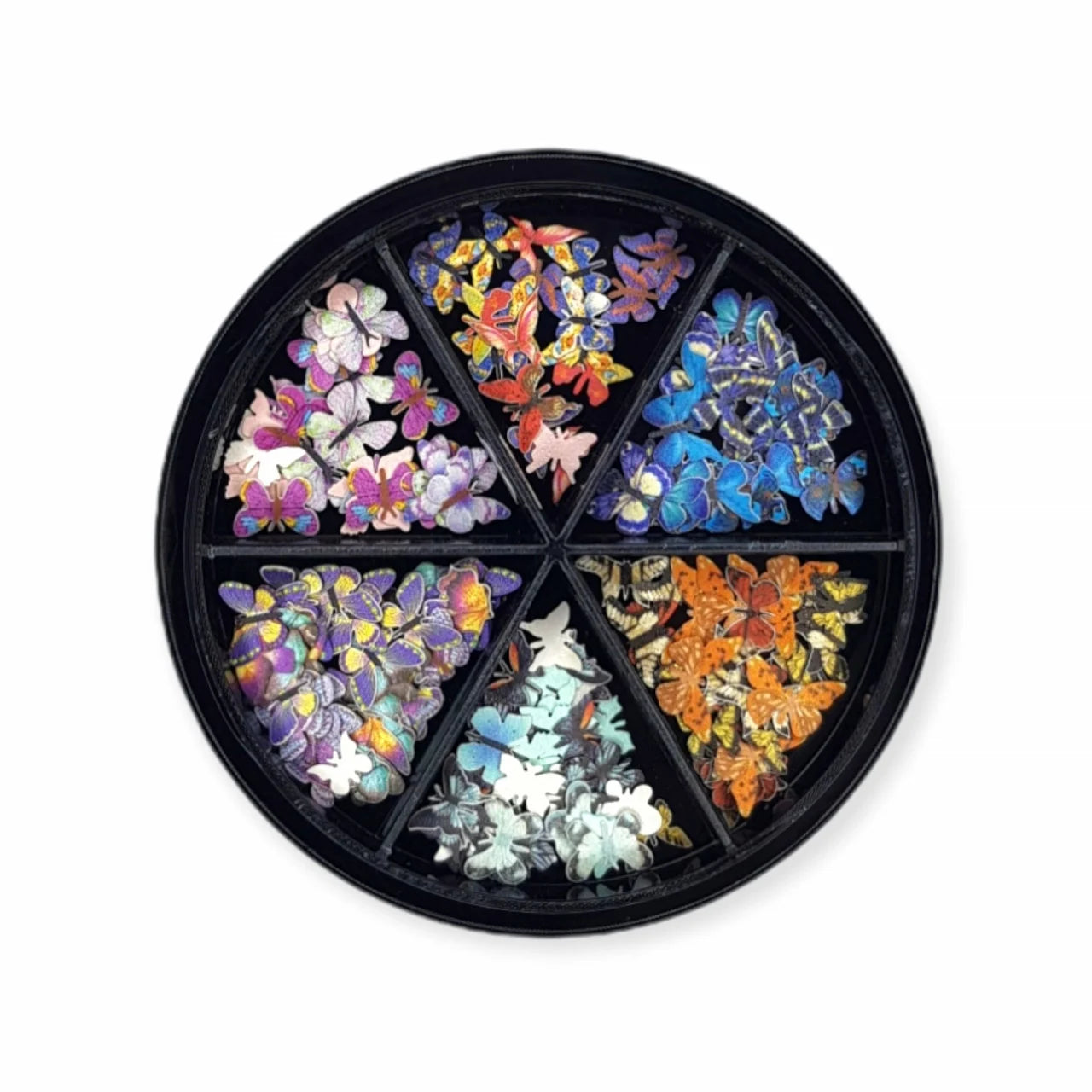 Decor Unghii, Lemn, Rotund, OJ011 Imagine principală a produsului