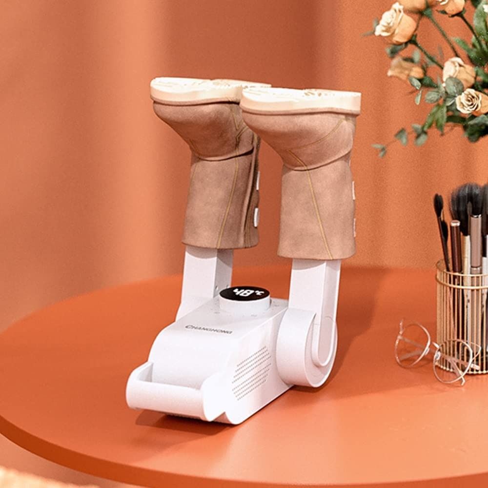 Uscator electric pentru incaltaminte cu functie de dezinfectare UV, suport reglabil si temporizator, design pliabil Imagine principală a produsului