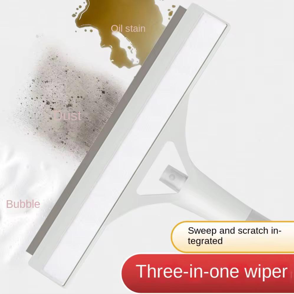 SimpluAcasa™ Racleta geamuri 3-în-1 cu pulverizator — Confort Practic Pentru Casa Ta