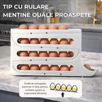 SimpluAcasa™ Suport pentru oua cu 4 niveluri — Mai Mult Confort în Bucătărie