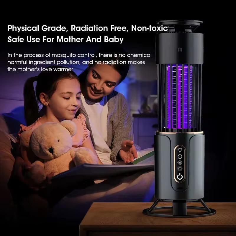 SimpluAcasa™ Lampa anti tantari UV cu zapper electric lumina ambientala pentru — Mai Mult Confort Oriunde