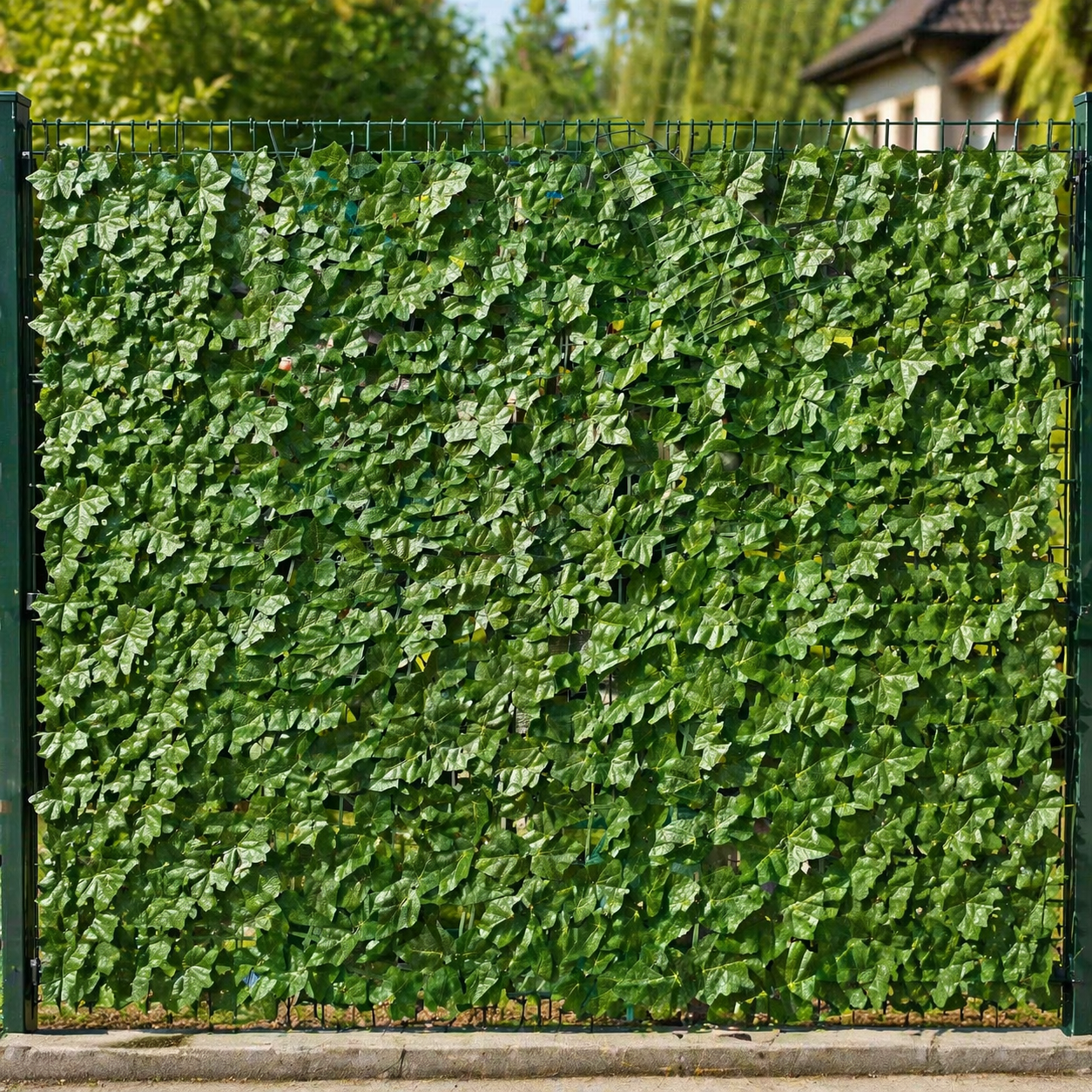 SimpluAcasa™ Panou Gard Artificial cu Frunze Ivy 3m x 1m — Lucrări Mai Simple și Eficiente Imagine secundară a produsului