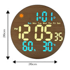 SimpluAcasa™ Ceas digital LED de perete 26 cm — Confort Practic Pentru Casa Ta