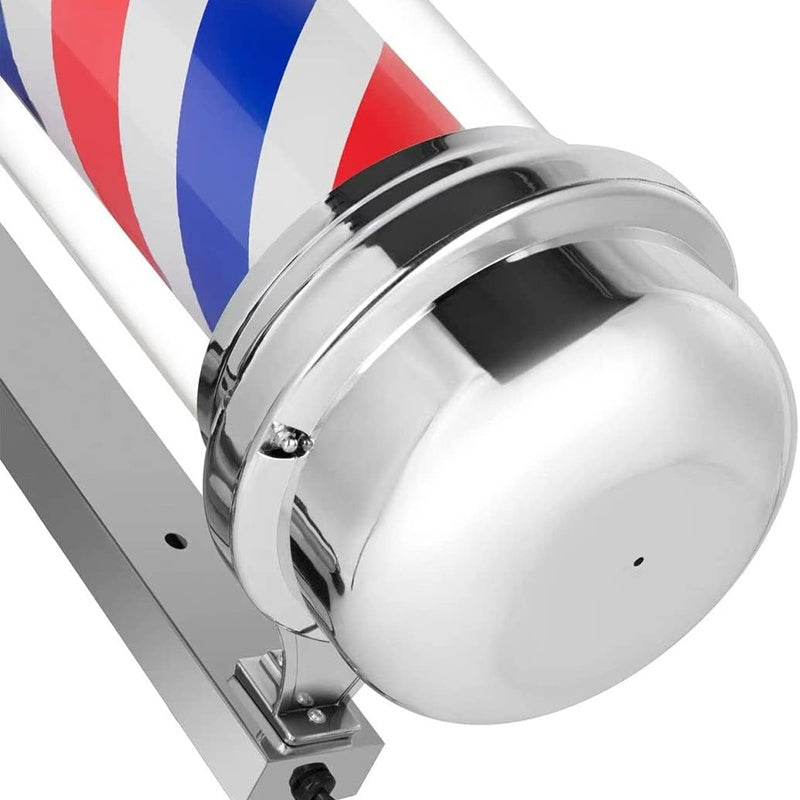 SimpluAcasa™ Reclama Luminoasa Barber Pole – 70 cm — Mai Mult Confort Oriunde