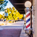 SimpluAcasa™ Reclama Luminoasa Barber Pole – 70 cm — Mai Mult Confort Oriunde
