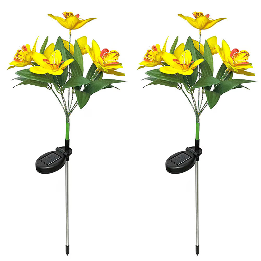 SimpluAcasa™ Set 2 lampi solare 70 cm pentru gradina iluminare decorativa — Lucrări Mai Simple și Eficiente Imagine principală a produsului