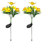 SimpluAcasa™ Set 2 lampi solare 70 cm pentru gradina iluminare decorativa — Lucrări Mai Simple și Eficiente