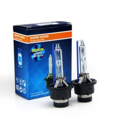Set 2 Becuri Xenon D2S Auto pentru Far 6000k 35W Imagine principală a produsului