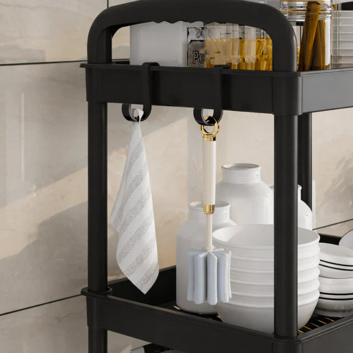 SimpluAcasa™ Raft organizator cu 4 niveluri — Confort Practic Pentru Casa Ta