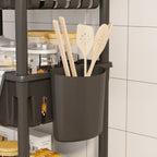 SimpluAcasa™ Raft organizator cu 4 niveluri — Confort Practic Pentru Casa Ta