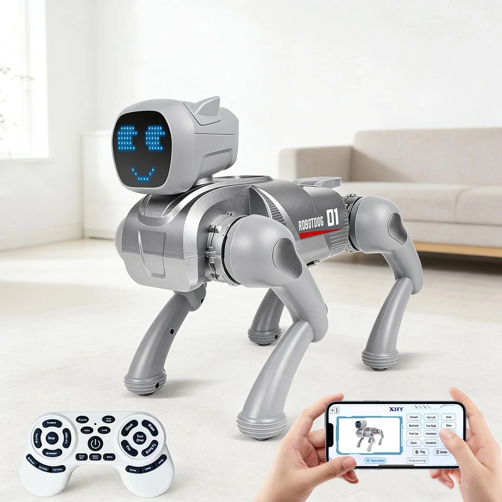 SimpluAcasa™ Catel robot inteligent — Util Pentru Familie și Copii