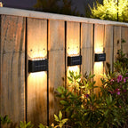 SimpluAcasa™ Set 2 lampi solare de perete cu iluminare sus si — Ambient Modern Pentru Acasă