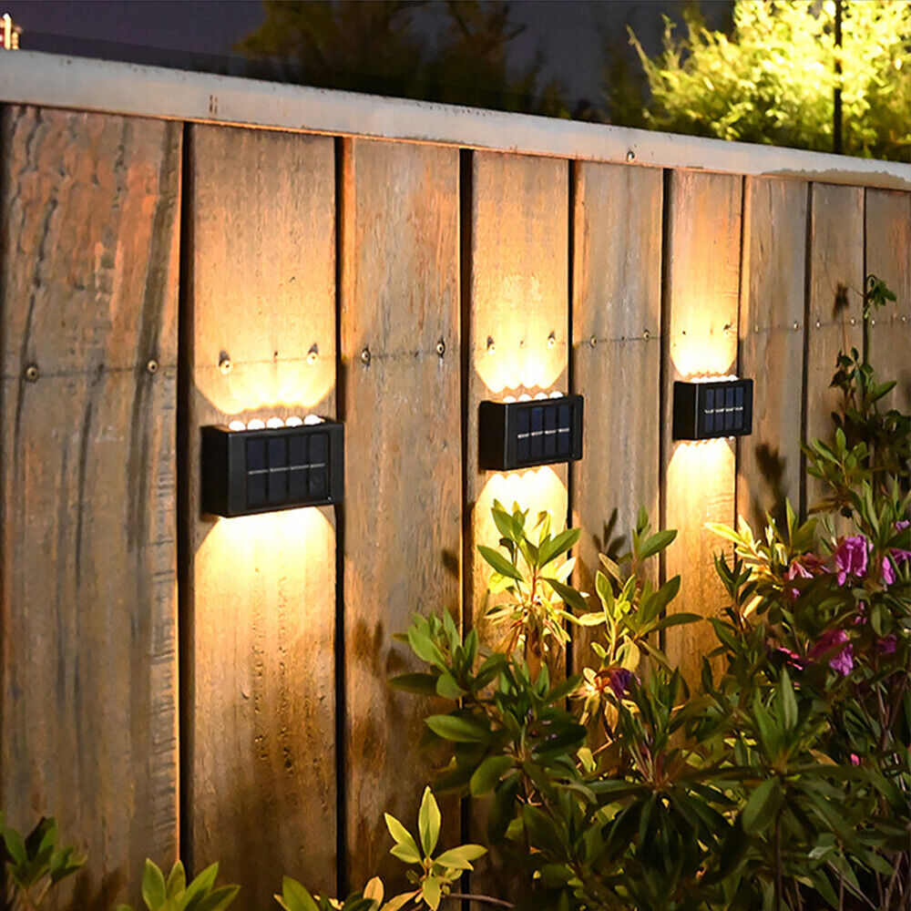 SimpluAcasa™ Set 2 lampi solare de perete cu iluminare sus si — Ambient Modern Pentru Acasă