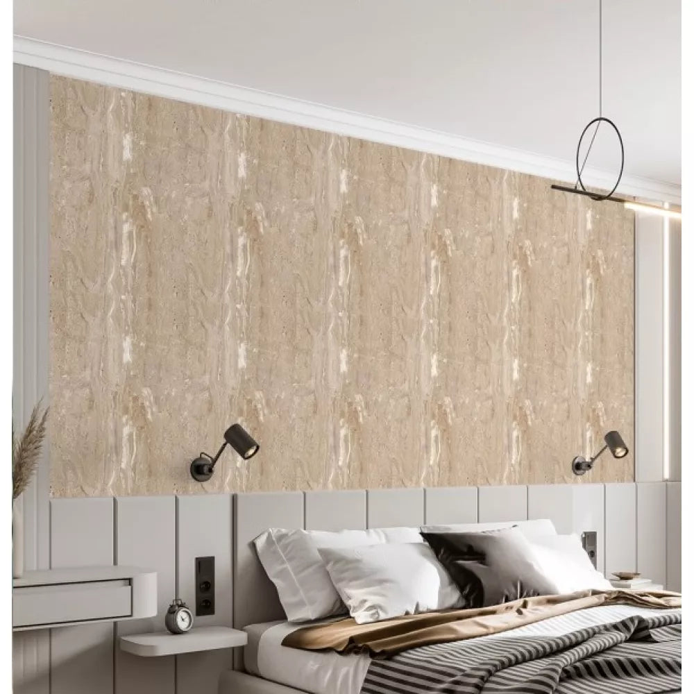 Set 10 x placi autoadezive pentru perete tip marmura, impermeabila, 60x60 cm Imagine principală a produsului